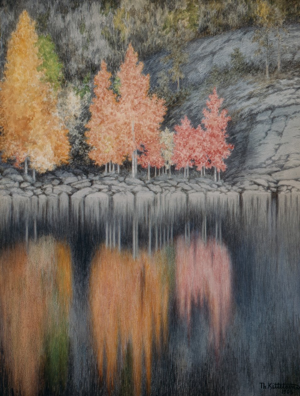 Bleeding Osp by Theodor Severin Kittelsen