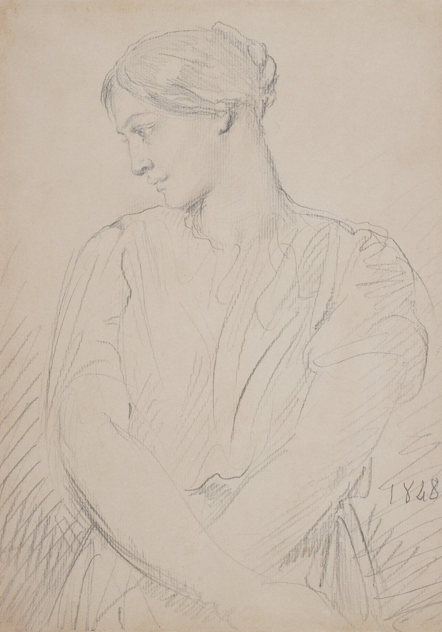 Alice Ozy by Théodore Chassériau