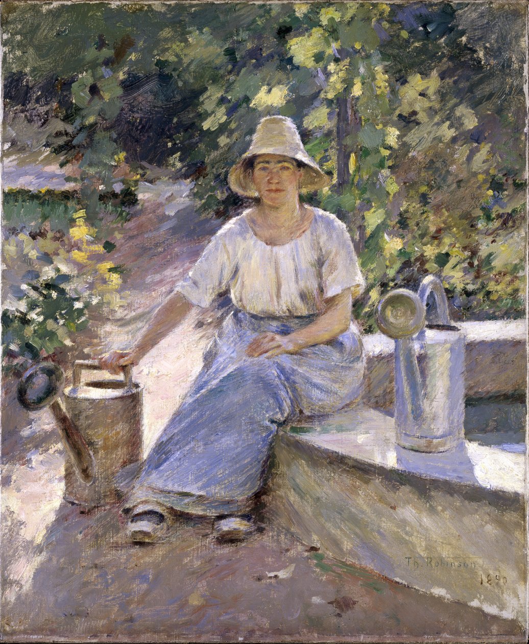 The Watering Pots, 1890 by Theodore Robinson