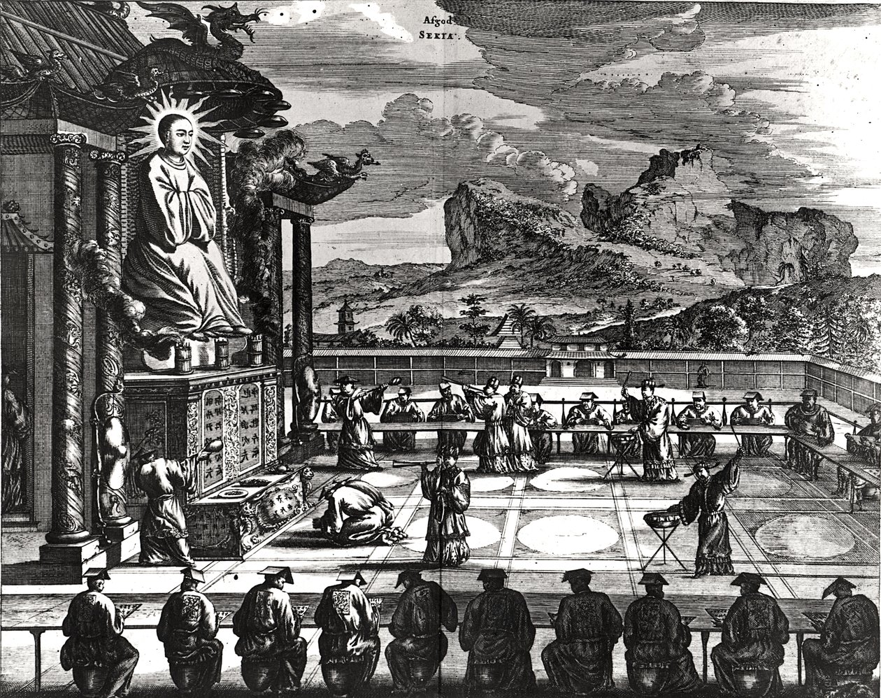 A Buddhist Ceremony from 