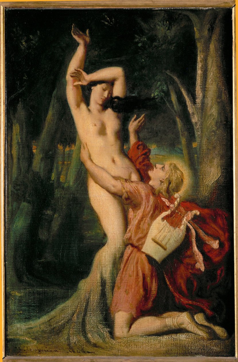 Apollo and Daphne by Théodore Chassériau