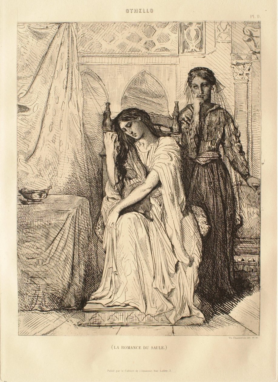 Othello Suite: No. 9 (Act 4, Scene 3: The Willow Romance) by Théodore Chassériau