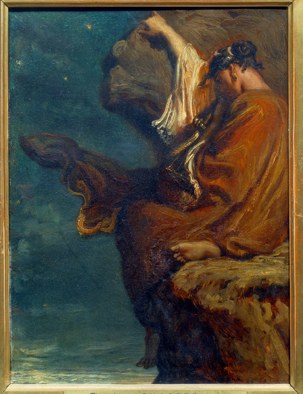 Sappho by Théodore Chassériau