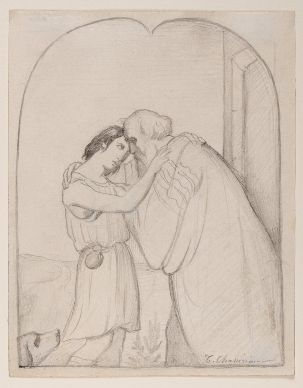 The Return of the Prodigal Son by Théodore Chassériau