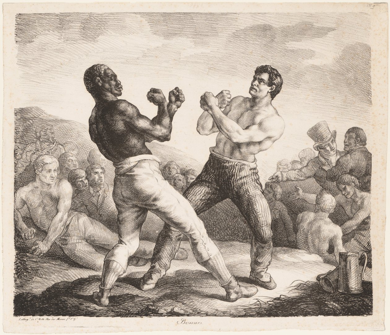 Boxers by Theodore Gericault