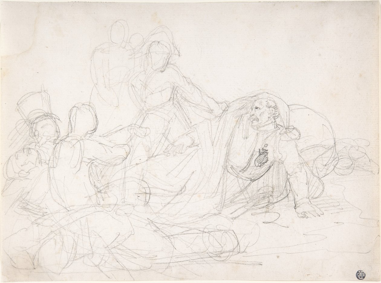 Fallen Soldiers by Theodore Gericault