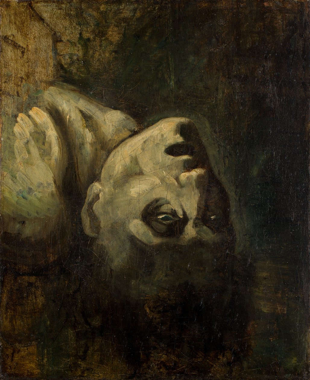 Head of a Drowned Man by Theodore Gericault