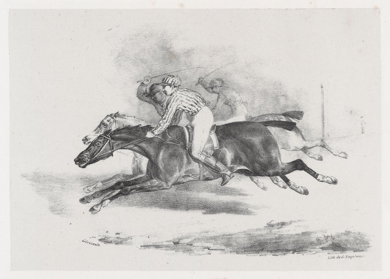 The Race by Theodore Gericault