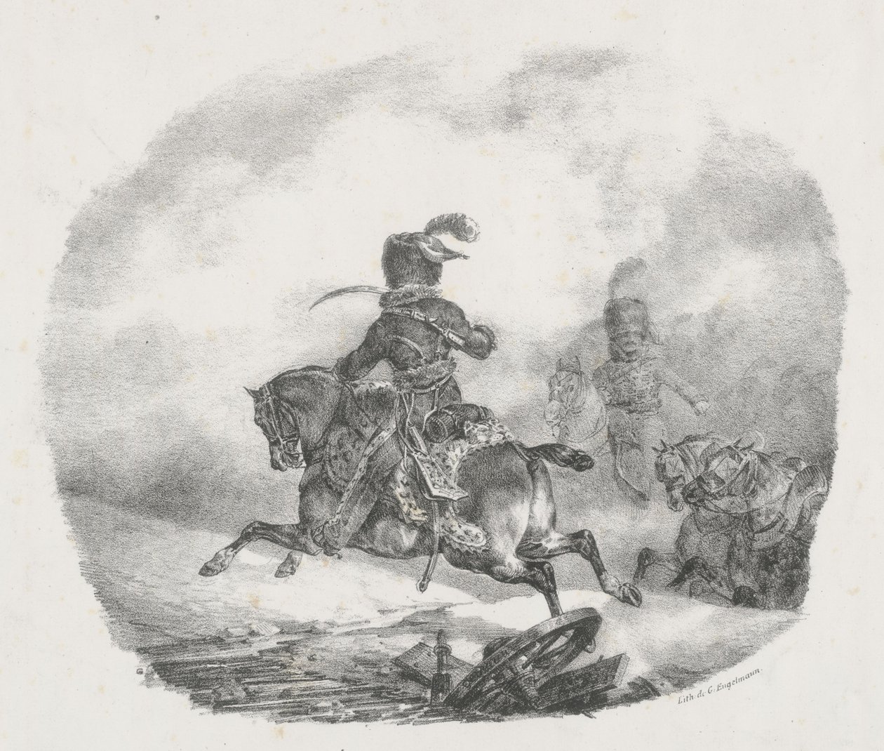 Light Artillery Officer of the Imperial Guard by Theodore Gericault