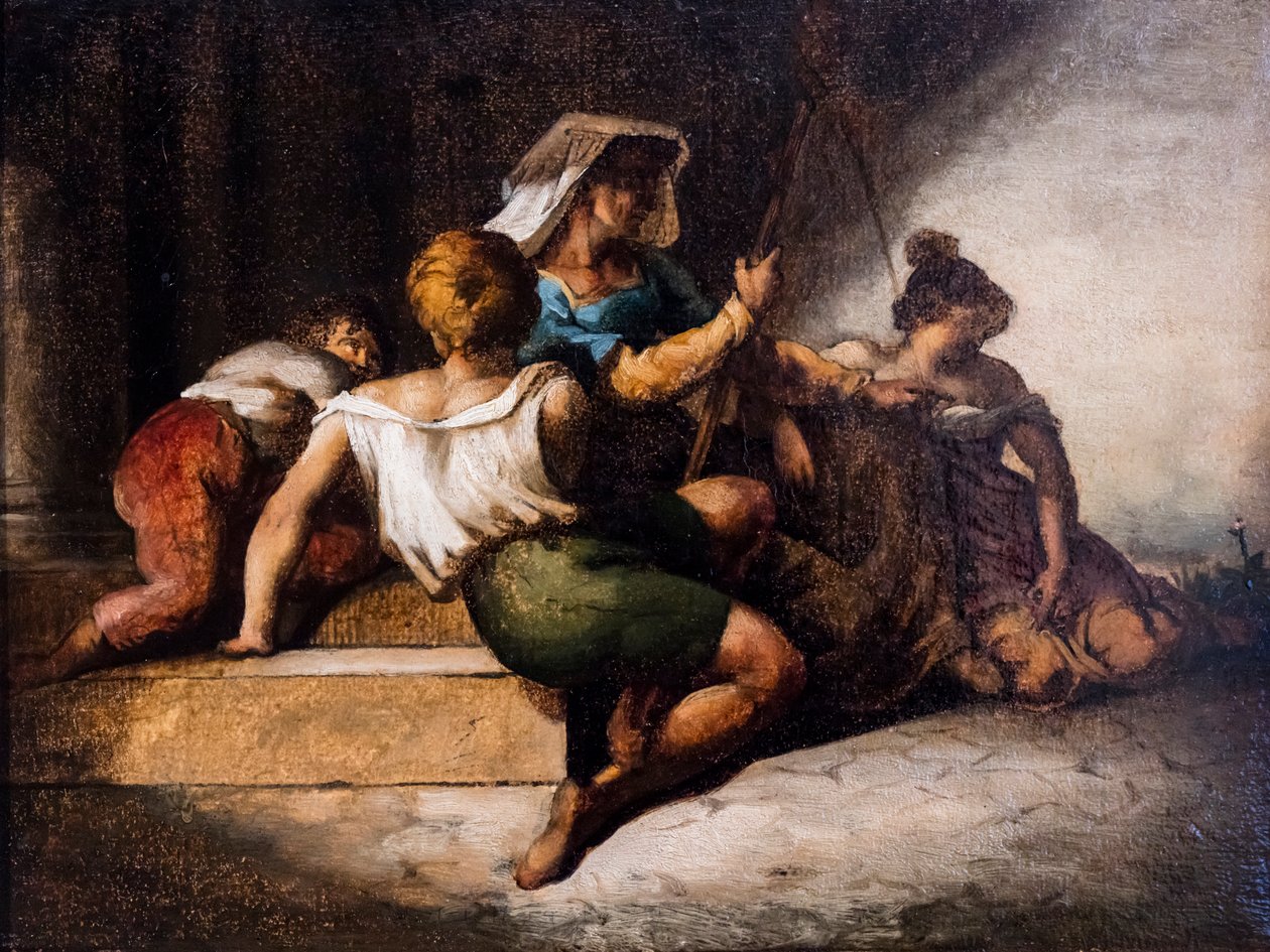 The Poor Family by Theodore Gericault
