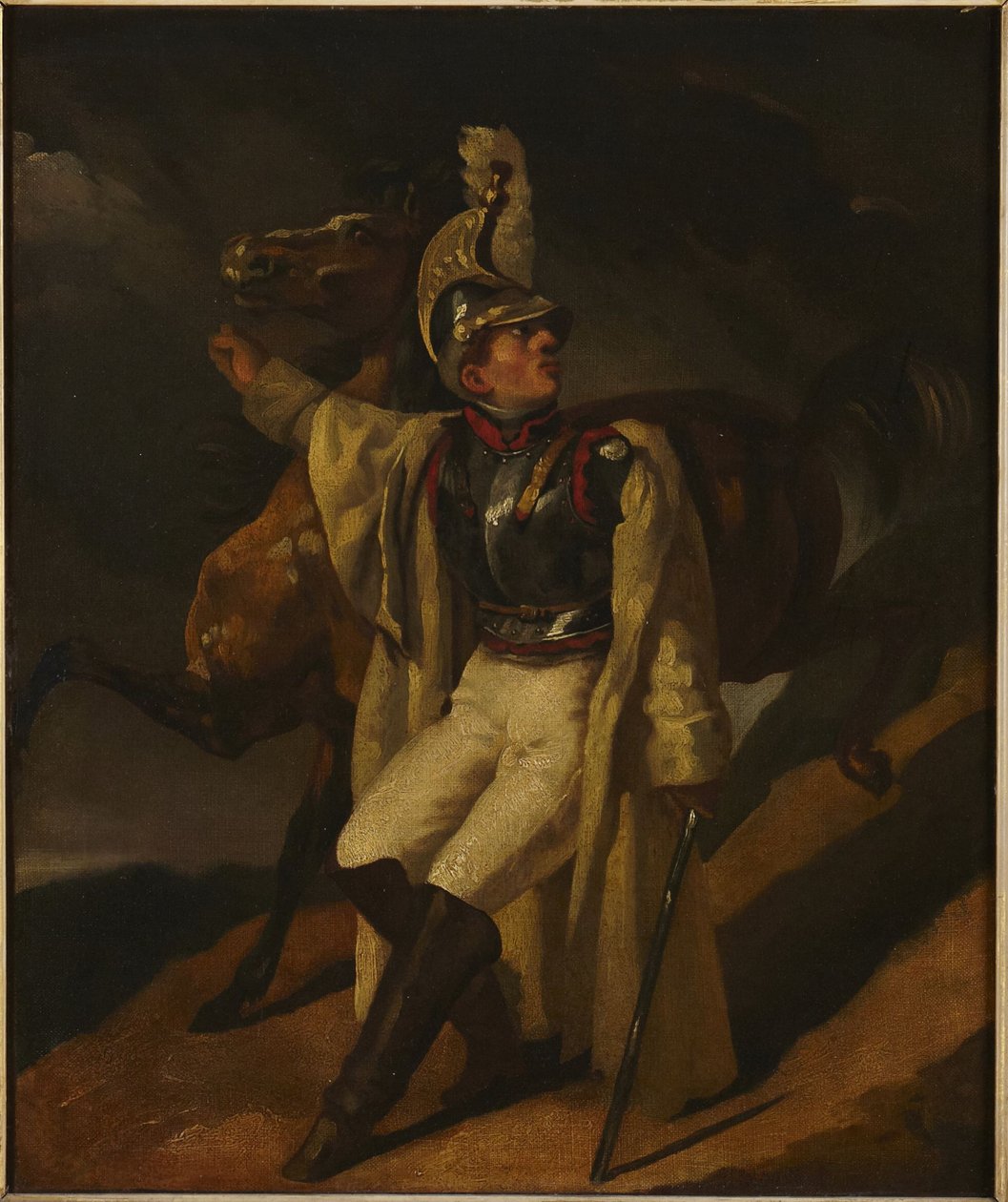 The Wounded Cuirassier by Theodore Gericault