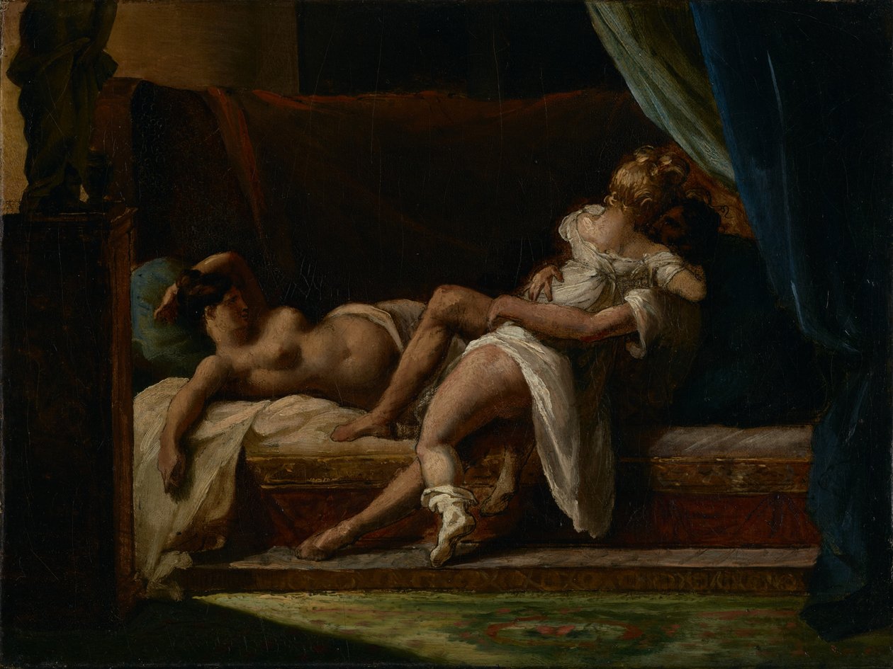 Three Lovers by Theodore Gericault