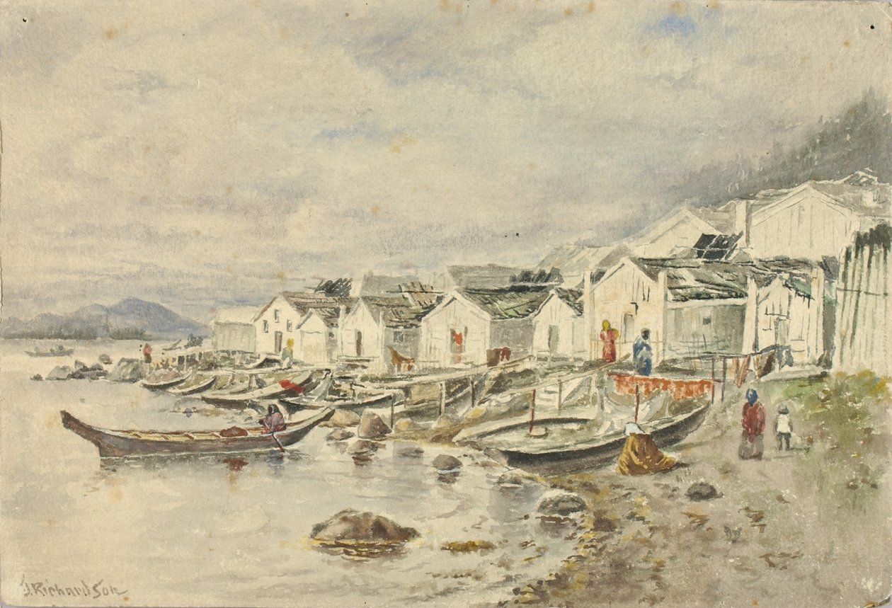 The Ranch Native Village, Sitka by Theodore J. Richardson