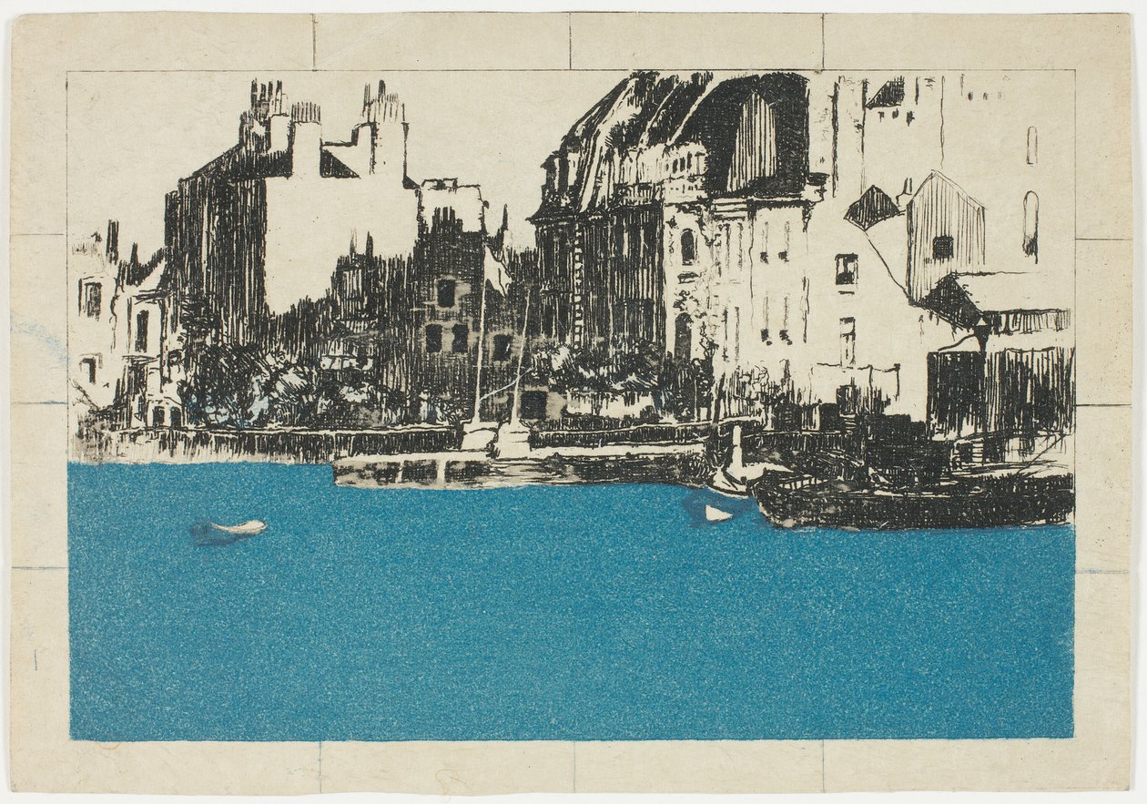 Chelsea Palaces (Color Version) by Theodore Roussel