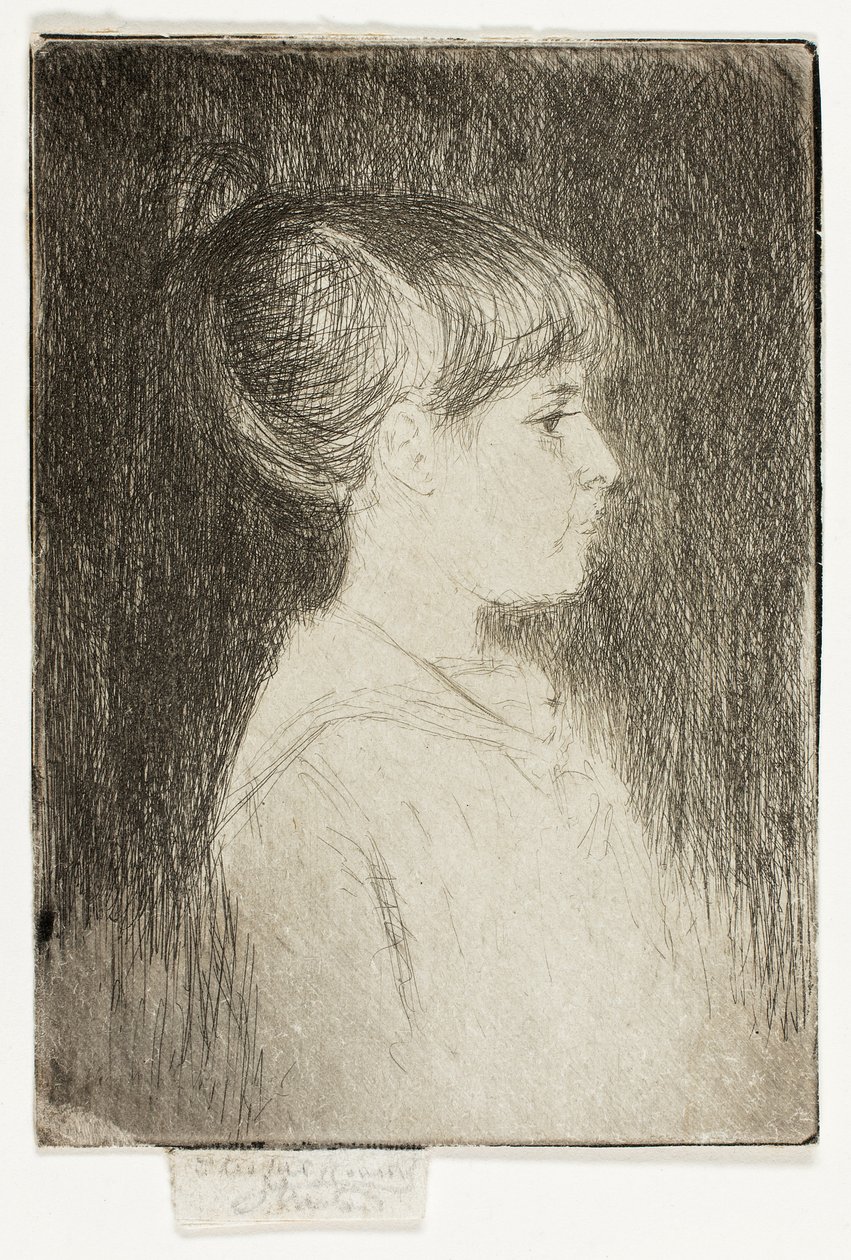 Jeanette, June 1887 by Theodore Roussel: Fine art print