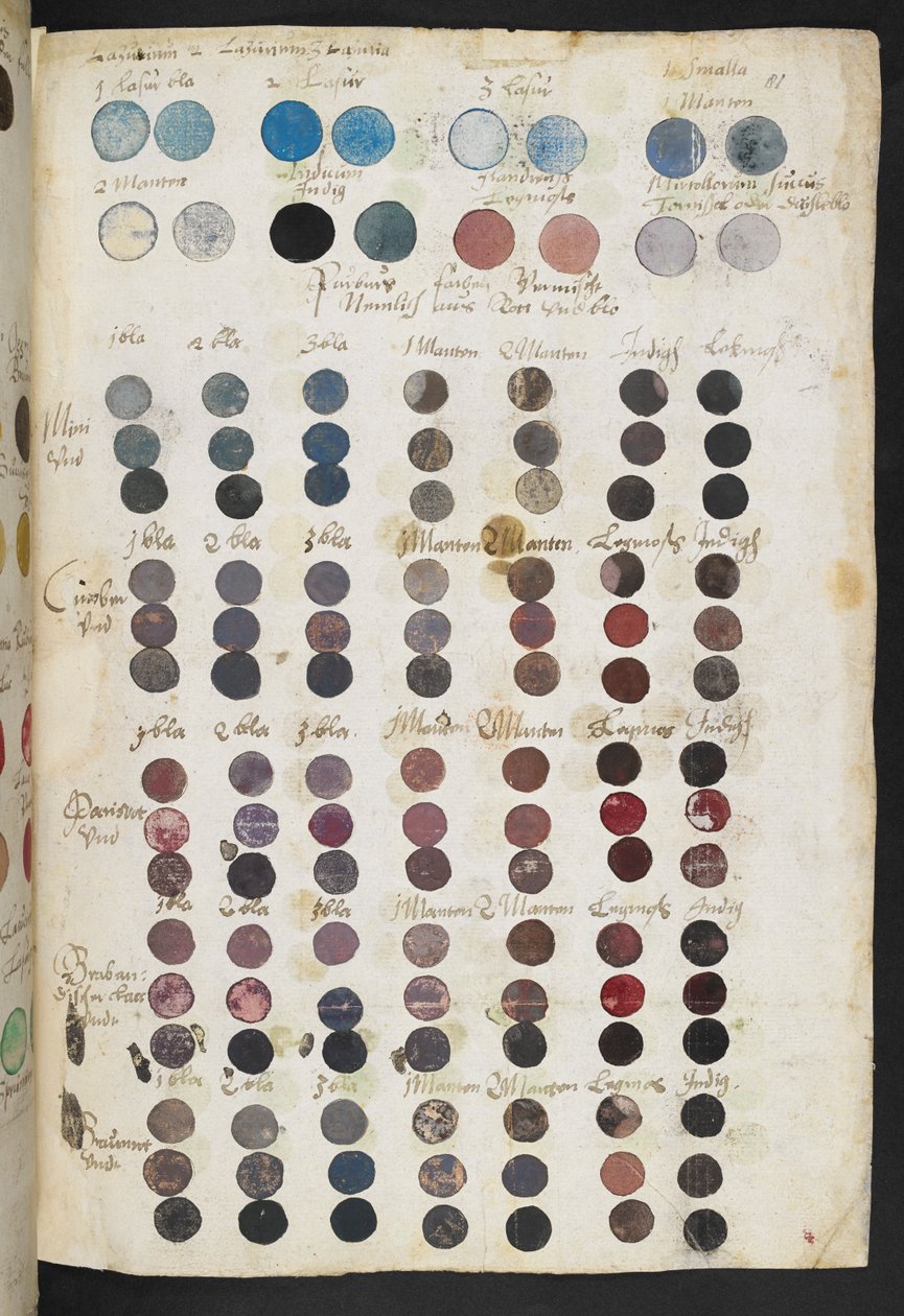 Page from the Mayerne manuscript (MS 2052 f.81r) by Theodore Turquet de Mayerne