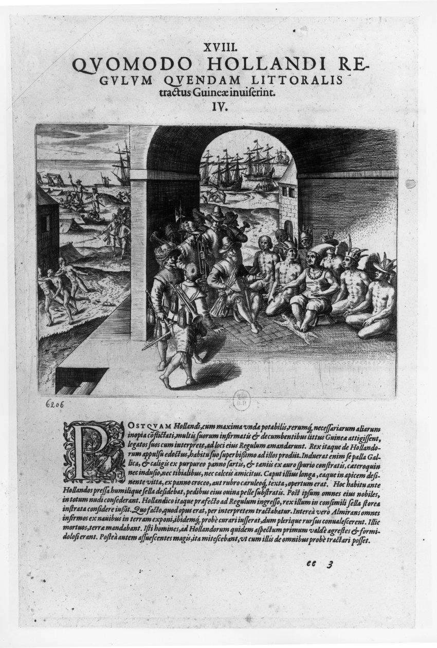 Arrival of the Dutch Leaders in Guinea: The Negotiation for the ...