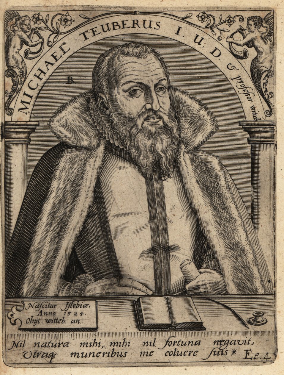 Michael Teuber by Theodore de Bry: Premium art reproduction