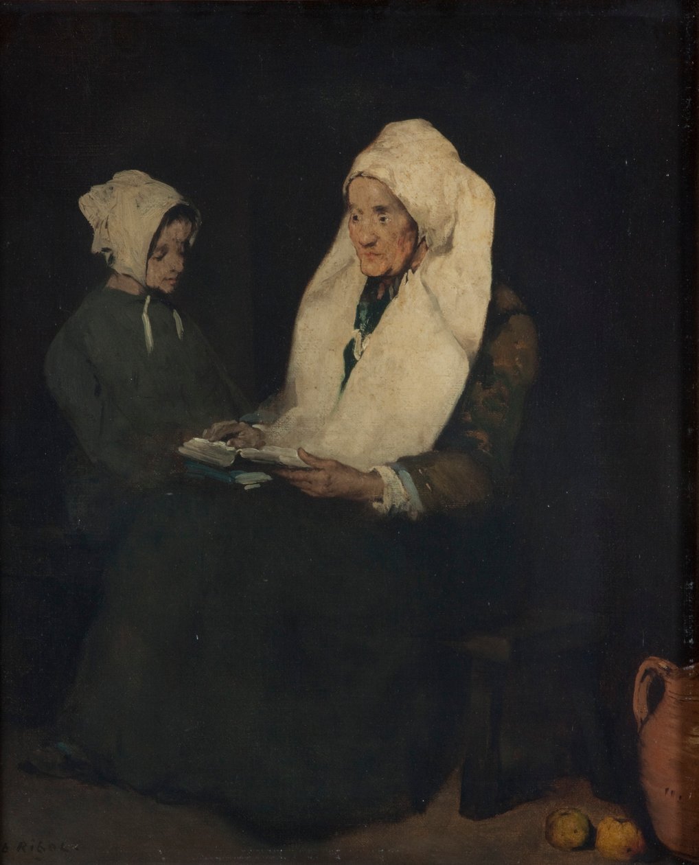 The Admonition, 1823-1892 by Theodule Ribot