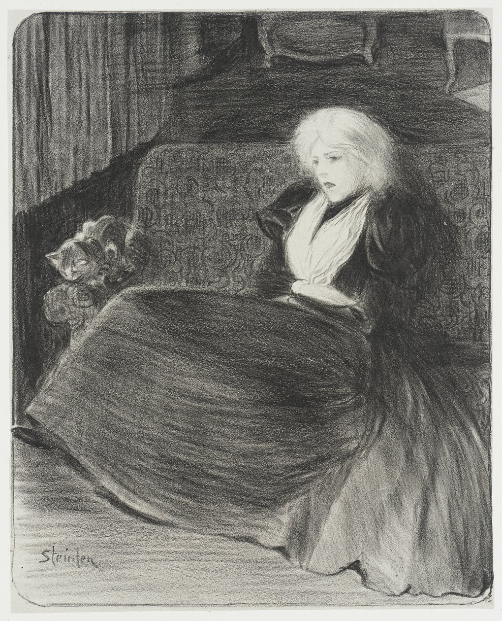 Delicate Song by Théophile Alexandre Steinlen