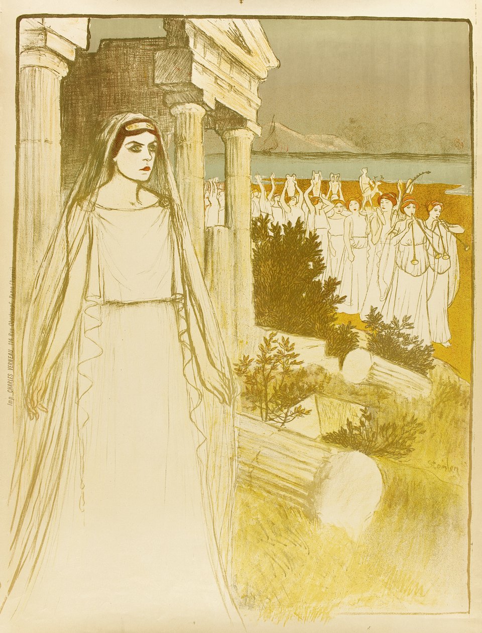 Hellé. Opera in 4 Acts by Théophile Alexandre Steinlen