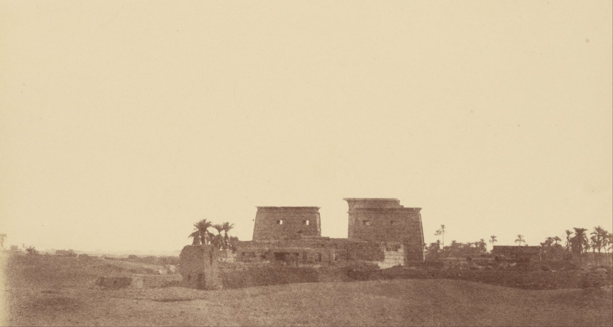 (Overview of the Palace of Karnak) by Théodule Devéria
