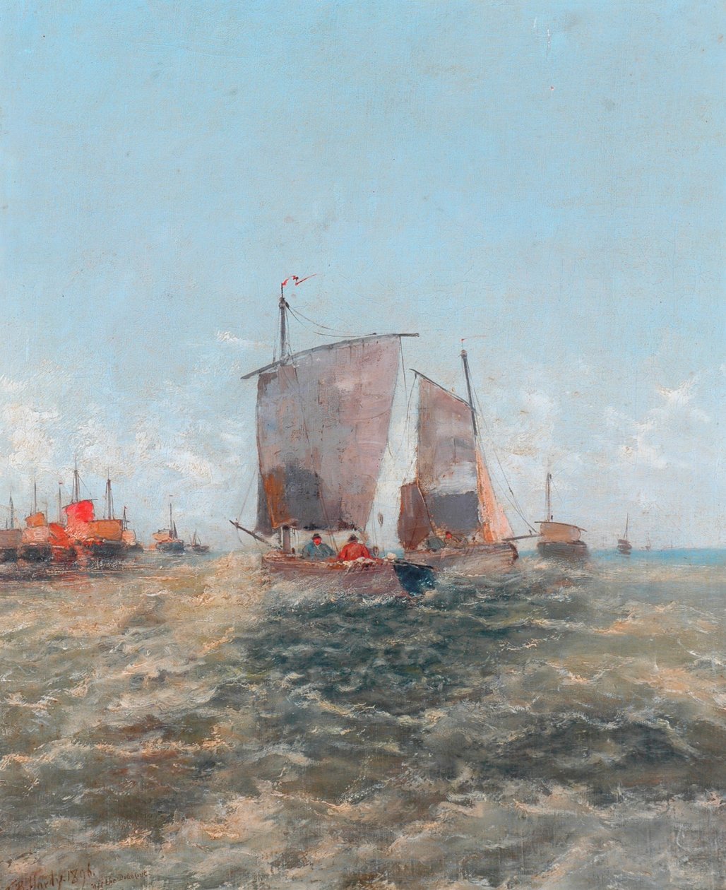 Off the Dutch Coast by Thomas Bush Hardy