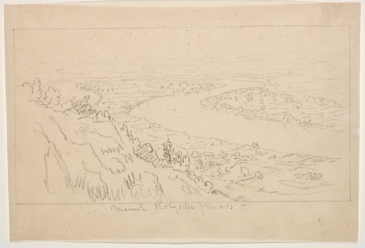 Mount Holyoke, Massachusetts by Thomas Cole