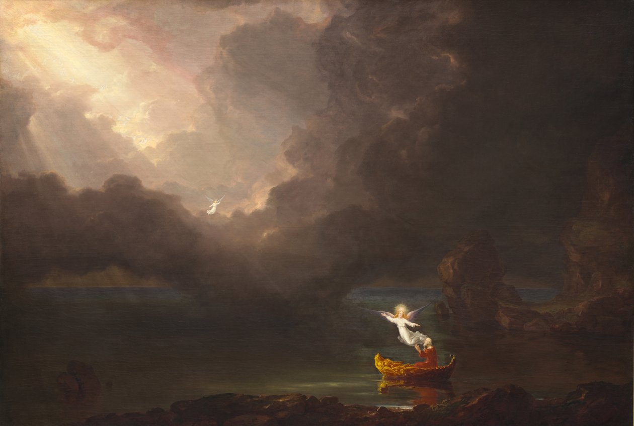 The Voyage of Life: Old Age, 1842 by Thomas Cole