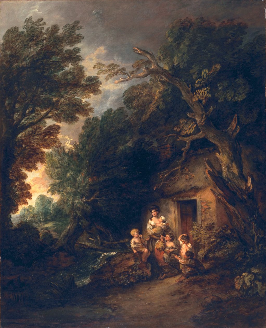 Cottage Door by Thomas Gainsborough: Buy fine art prints