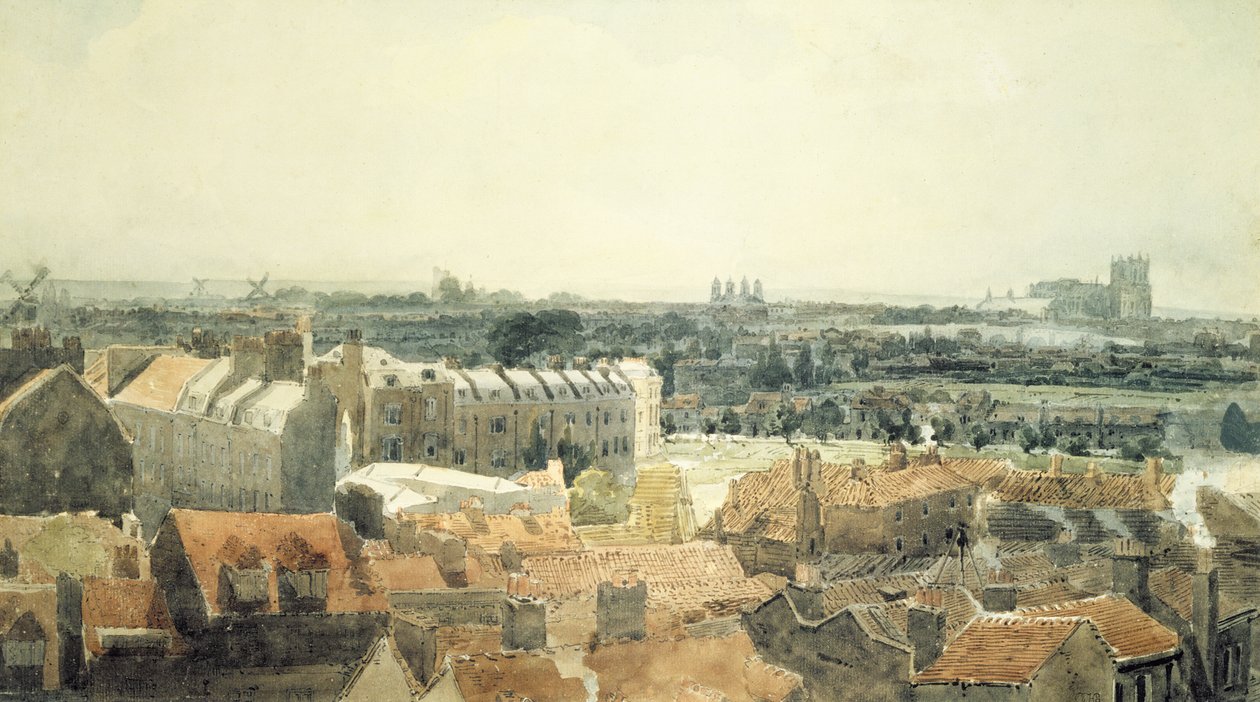 Westminster and Lambeth by Thomas Girtin
