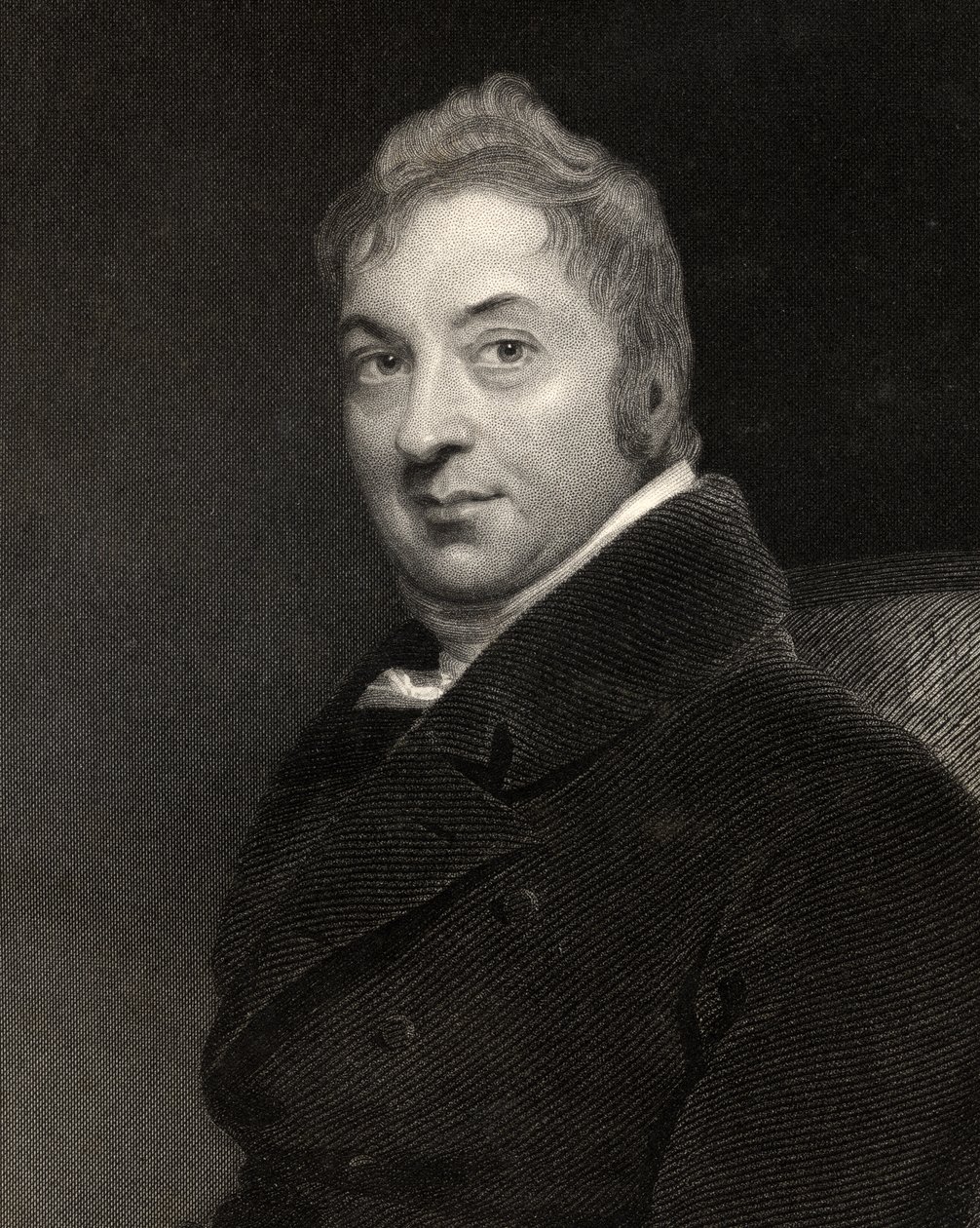 Edward Jenner, engraved by W.H. Mote, from 
