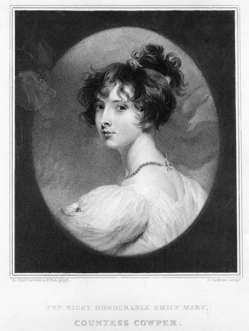 Emily Mary, Countess Cowper by Thomas Lawrence
