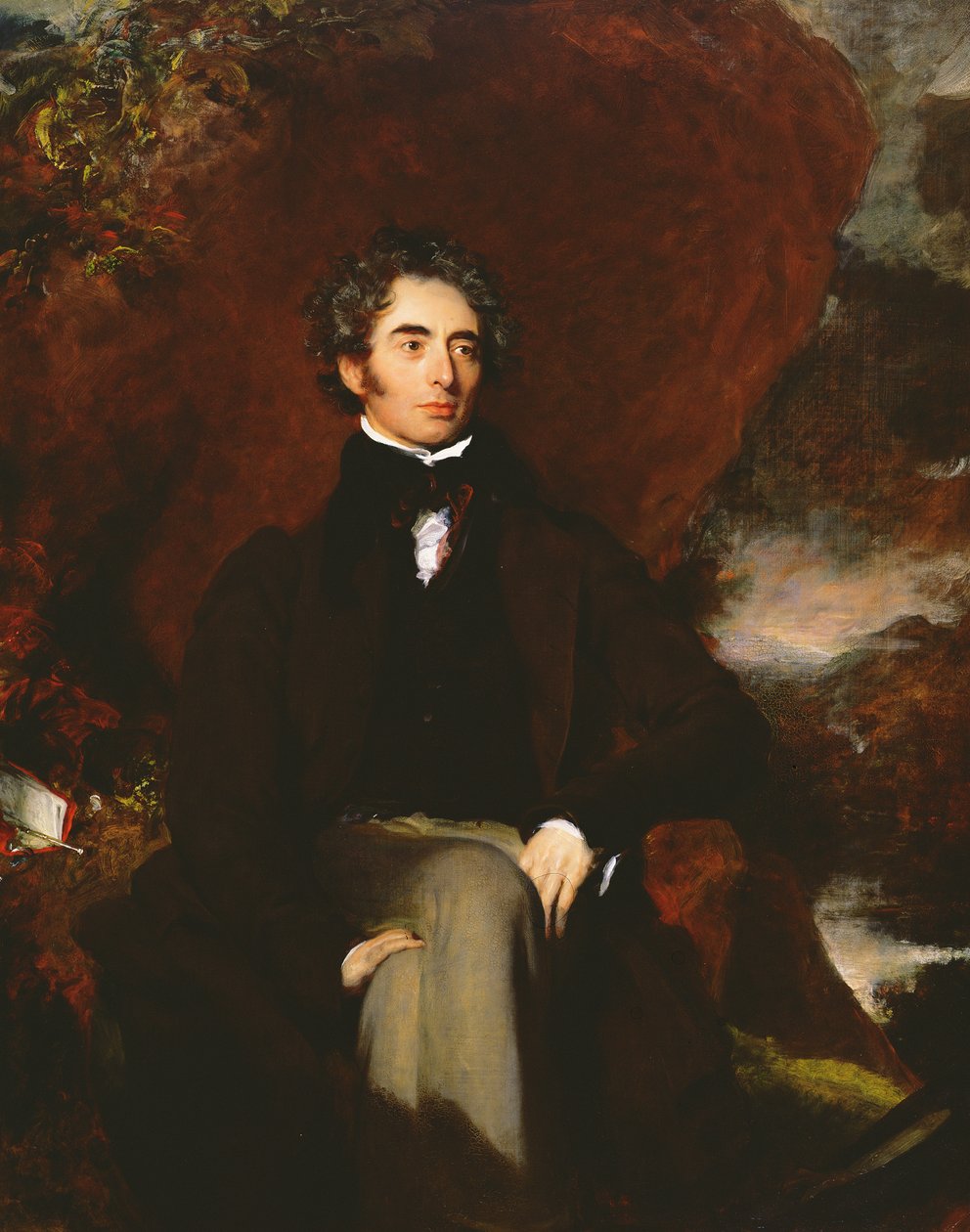 Portrait of Robert Southey, English Poet and Man of Letters by Thomas Lawrence