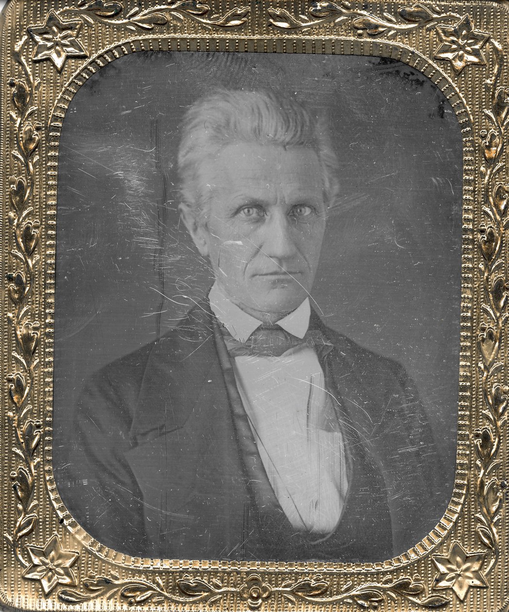 Rev. Artemus Bullard, Pastor, First Presbyterian Church, St. Louis. Killed in the Gasconade Bridge Disaster, 1 November 1855 by Thomas M. Easterly