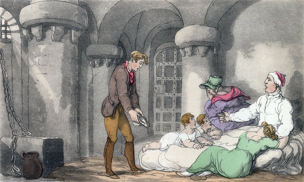 Domestic Arrangement in Prison, illustration from 
