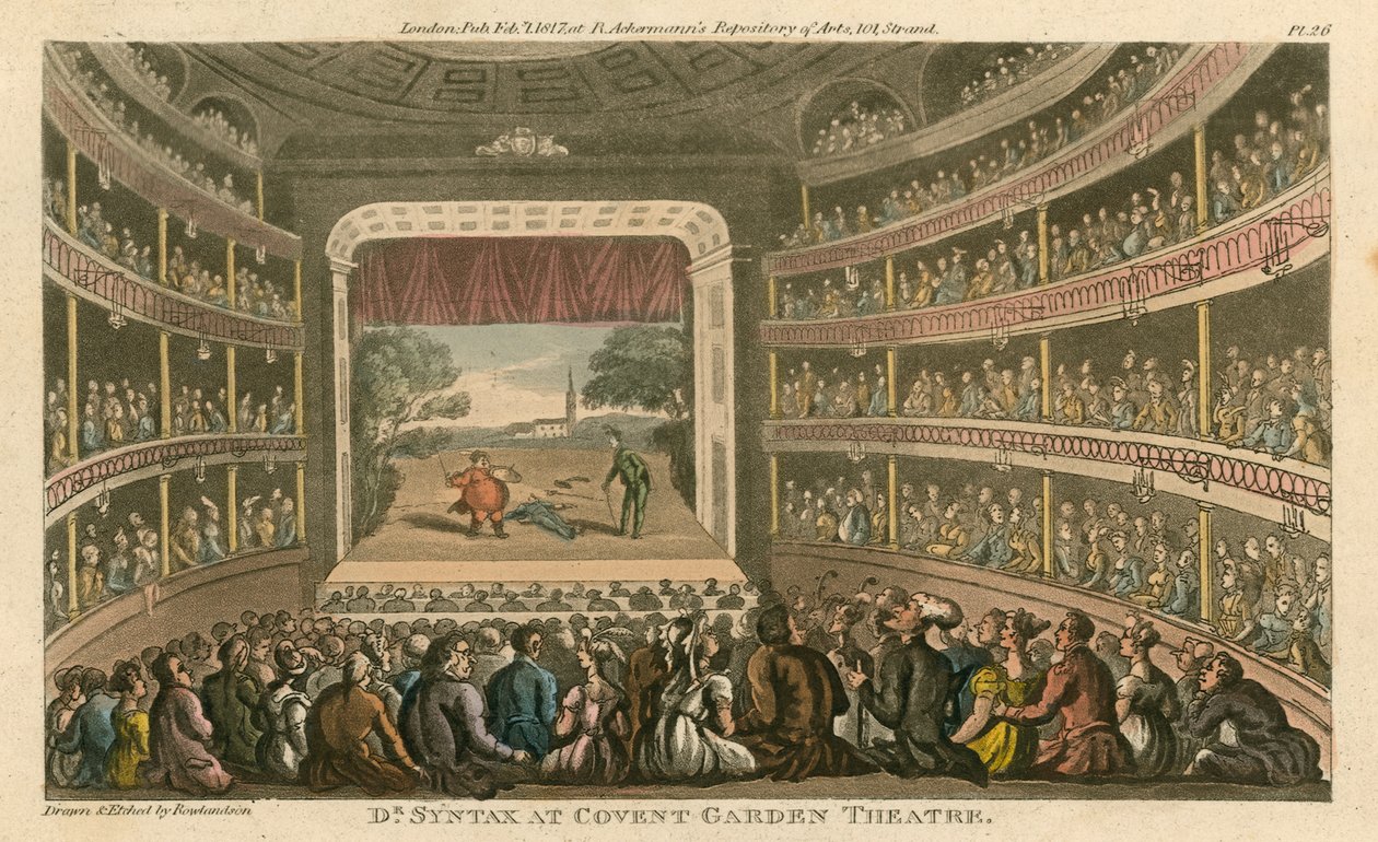 Dr Syntax at Covent Garden Theatre, London