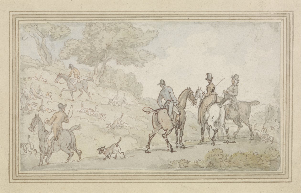 Drawing Cover by Thomas Rowlandson