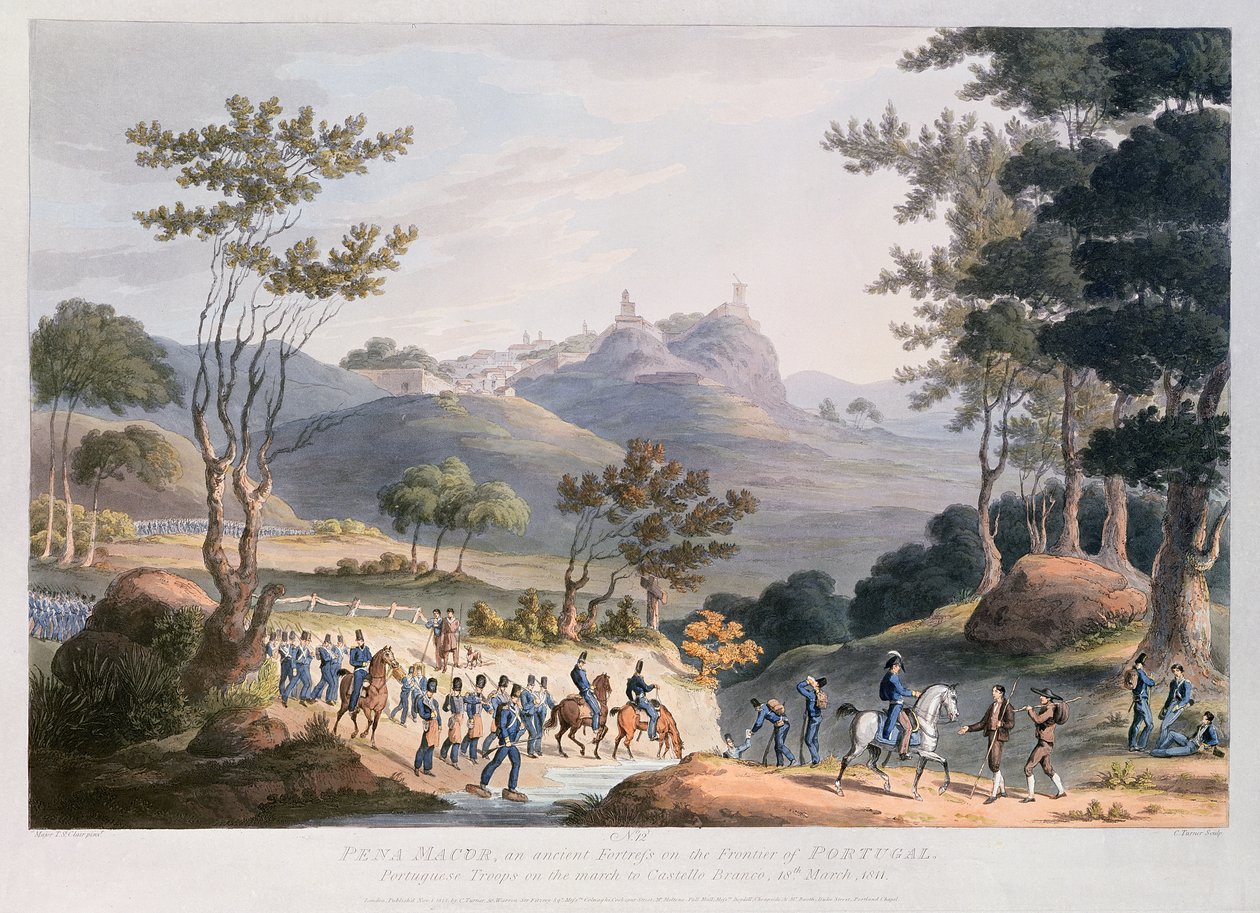 Pena Macor, engraved by C. Turner by Thomas Staunton St. Clair