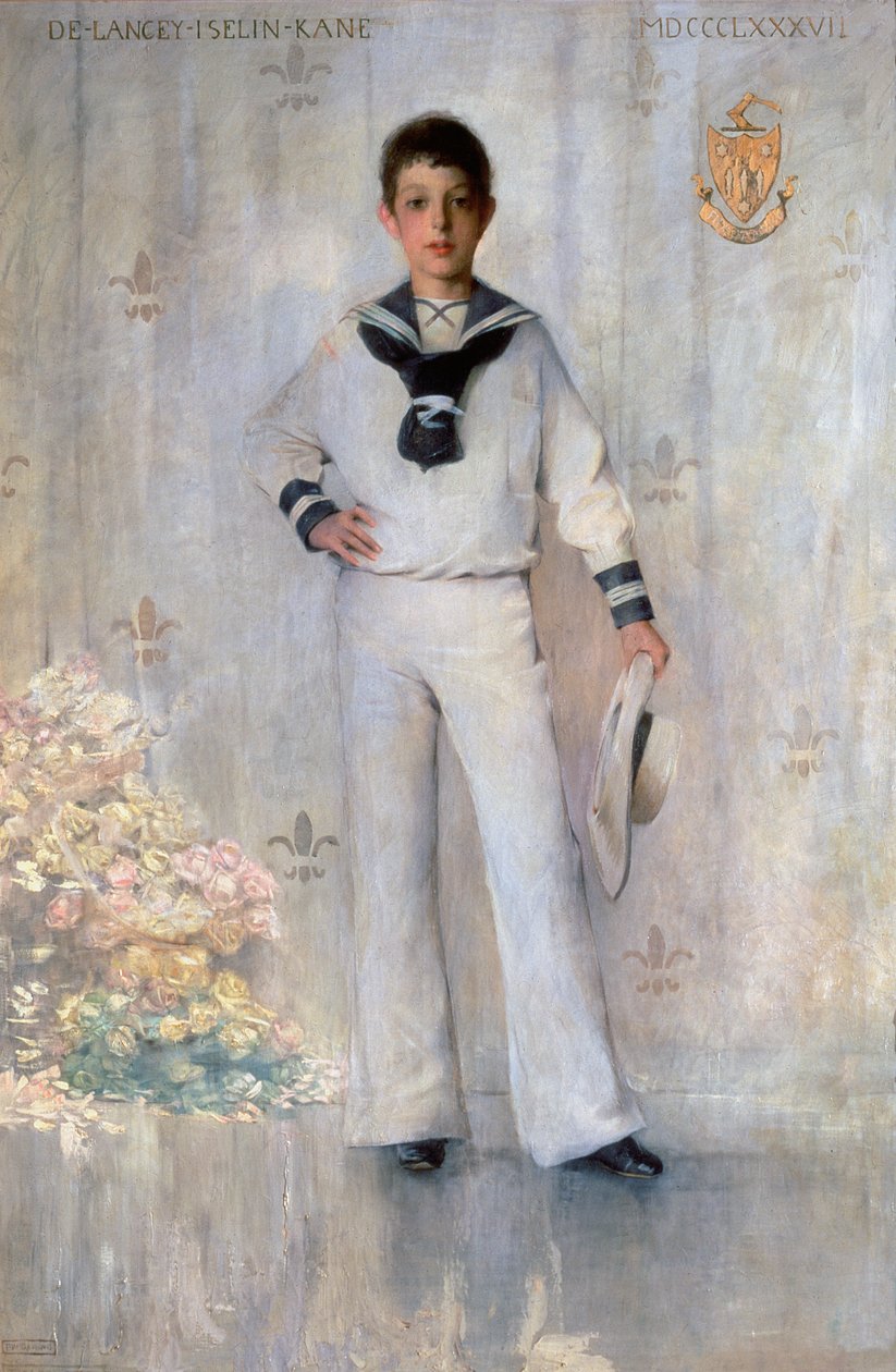 Portrait of Delancey Iselin Kane by Thomas Wilmer Dewing