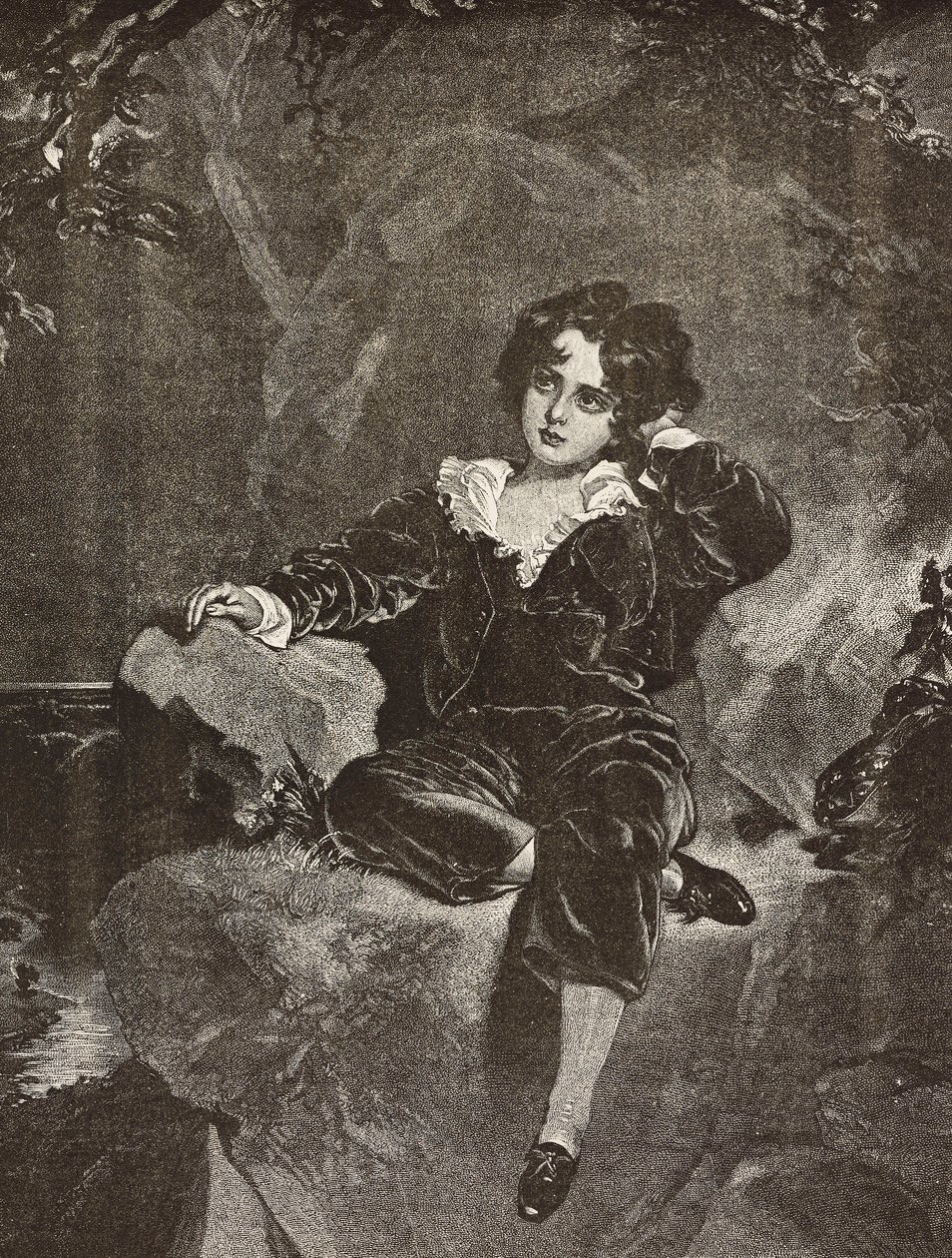 Portrait of Master Lambton as a Boy by Thomas (after) Lawrence