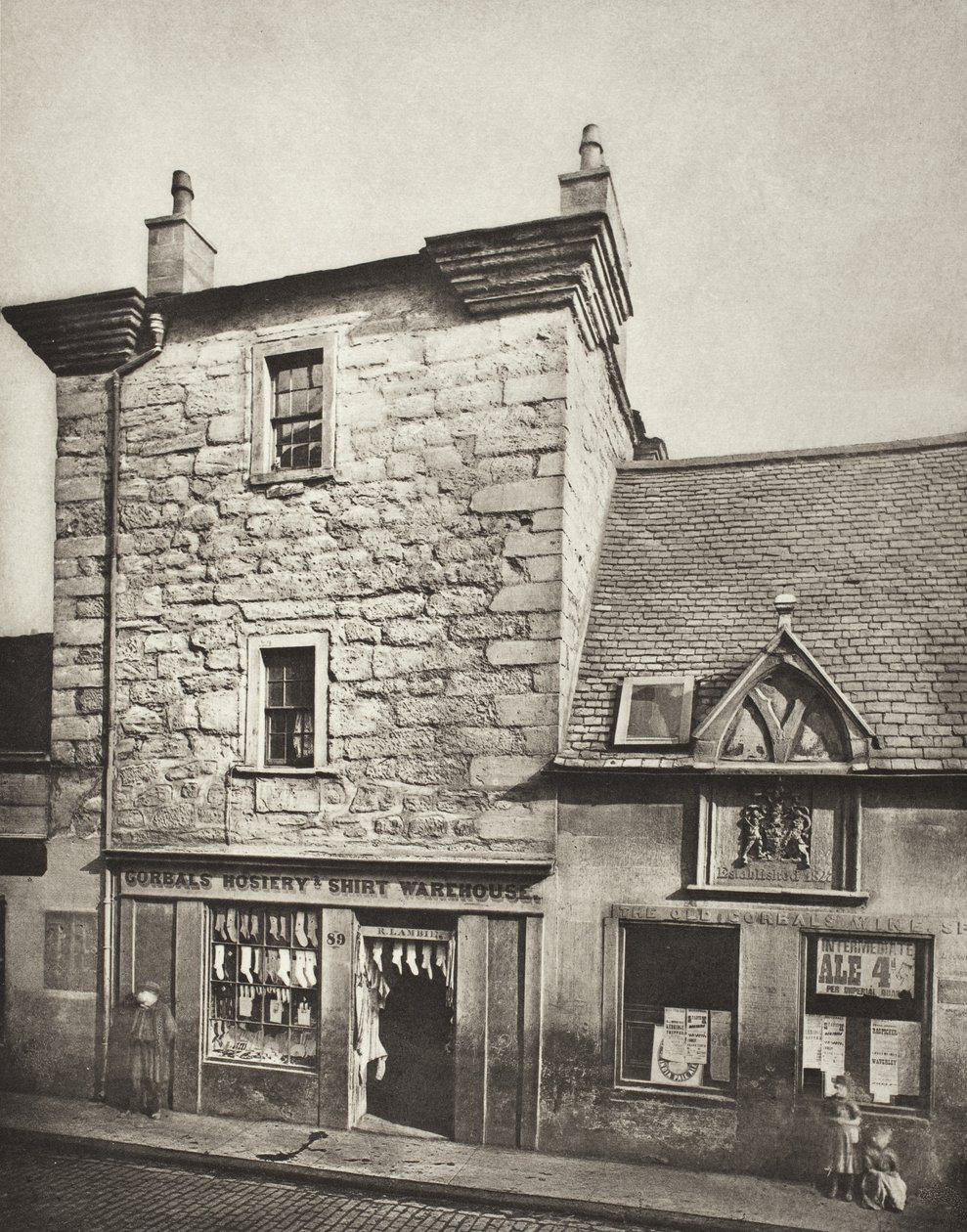 Elphinstone Tower, Main Street, Gorbals by Thomas Annan