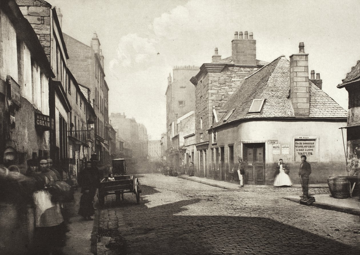 Main Street, Gorbals, Looking North (#37) by Thomas Annan