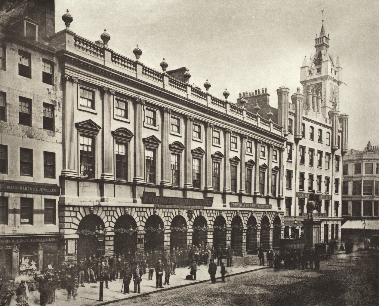 Tontine Building, Trongate by Thomas Annan