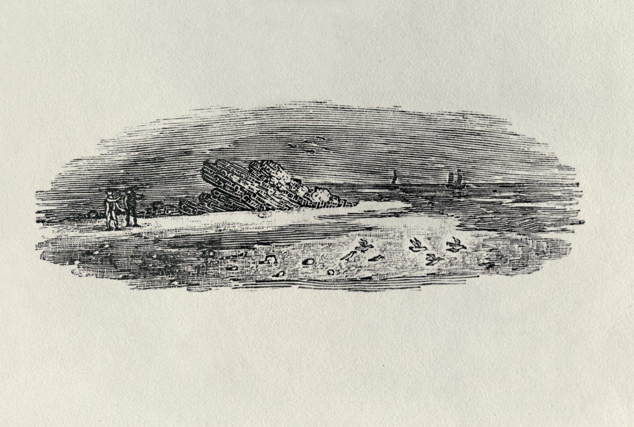 Rocks with Coastal Shipping, c. 1801, from 