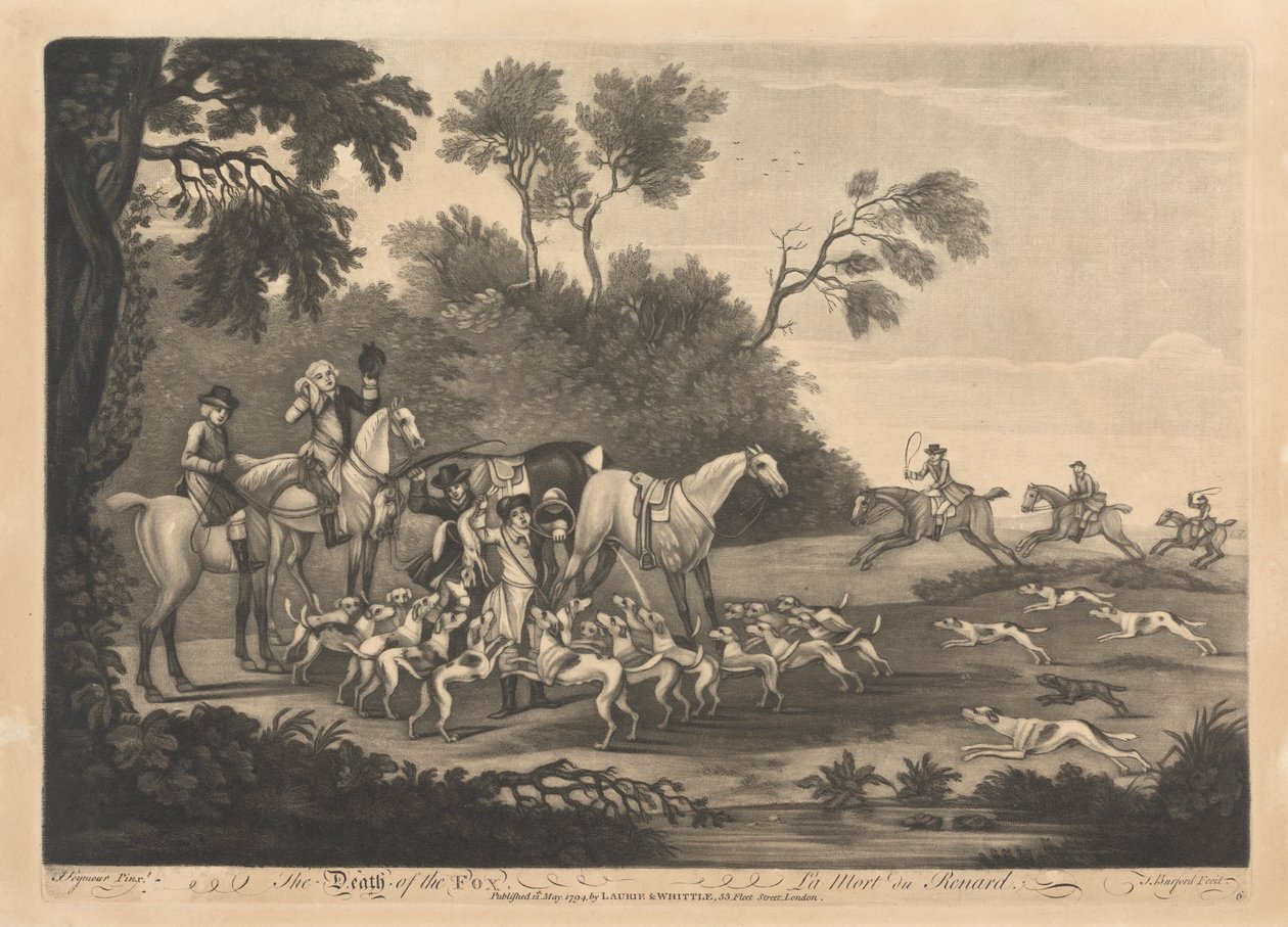 The Death of the Fox by Thomas Burford