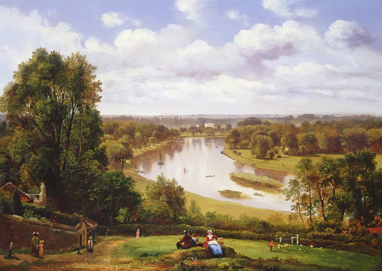 View of the River Thames from Richmond Hill
