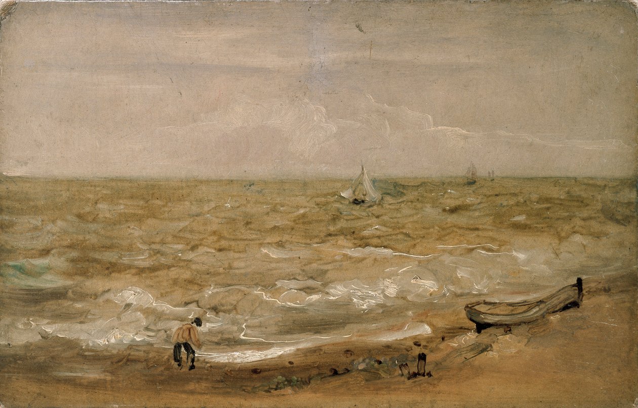 Beach Scene by Thomas Churchyard