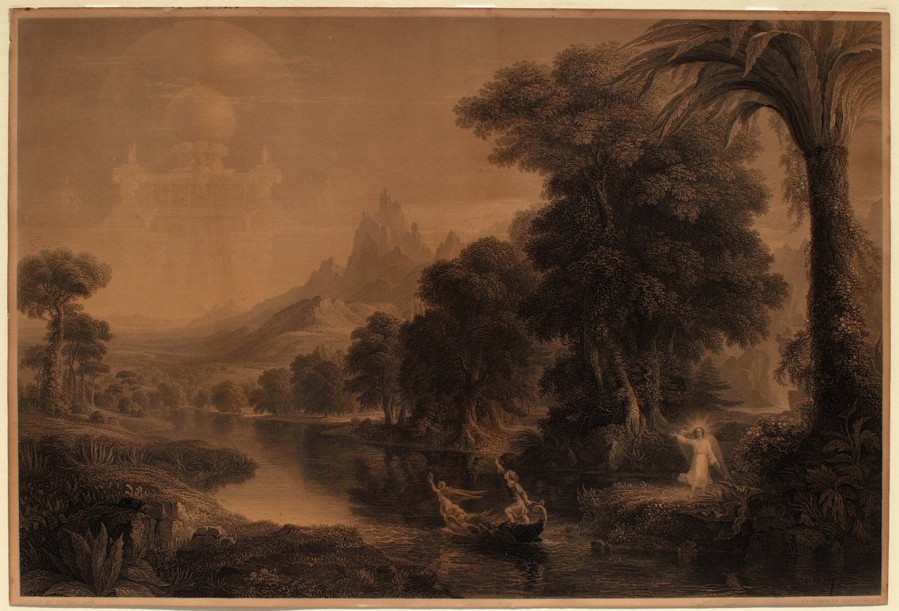 The Voyage of Life, II, Youth by Thomas Cole