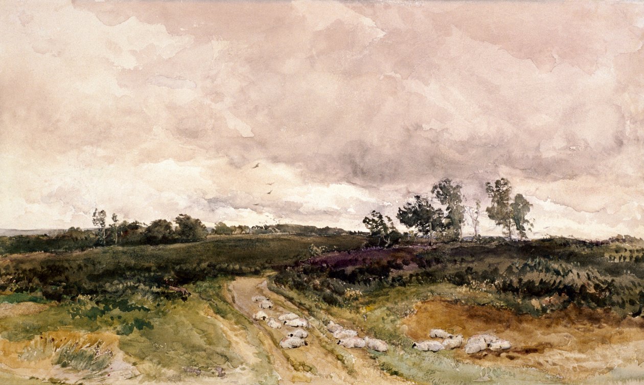 Moorland Scene, 1878 by Thomas Collier: Buy fine art print